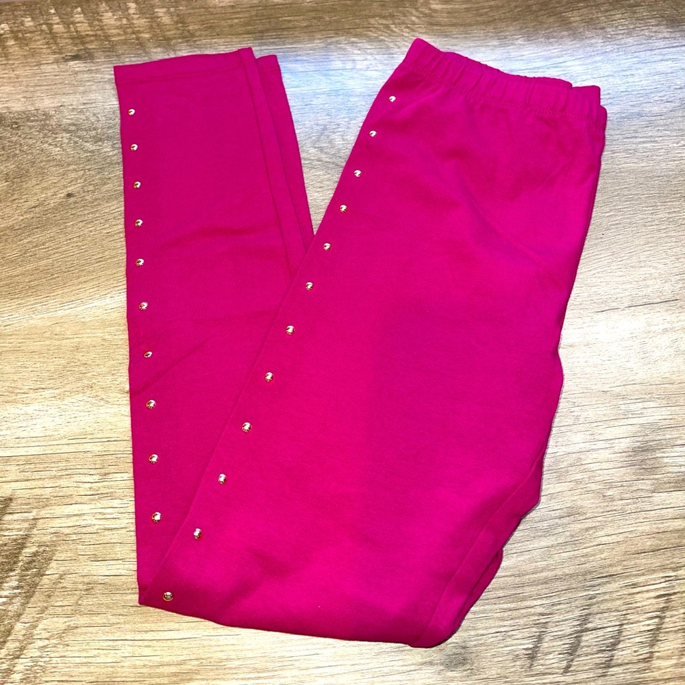 NWT GIRLS LEGGINGS SZ 10/12